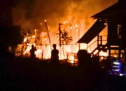 Api Hanguskan 1 Rumah di Desa Pallantikang Jeneponto, Damkar Keluarkan Imbauan