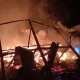 Lagi, 1 Unit Rumah Panggung di Karelayu Jeneponto Ludes Terbakar
