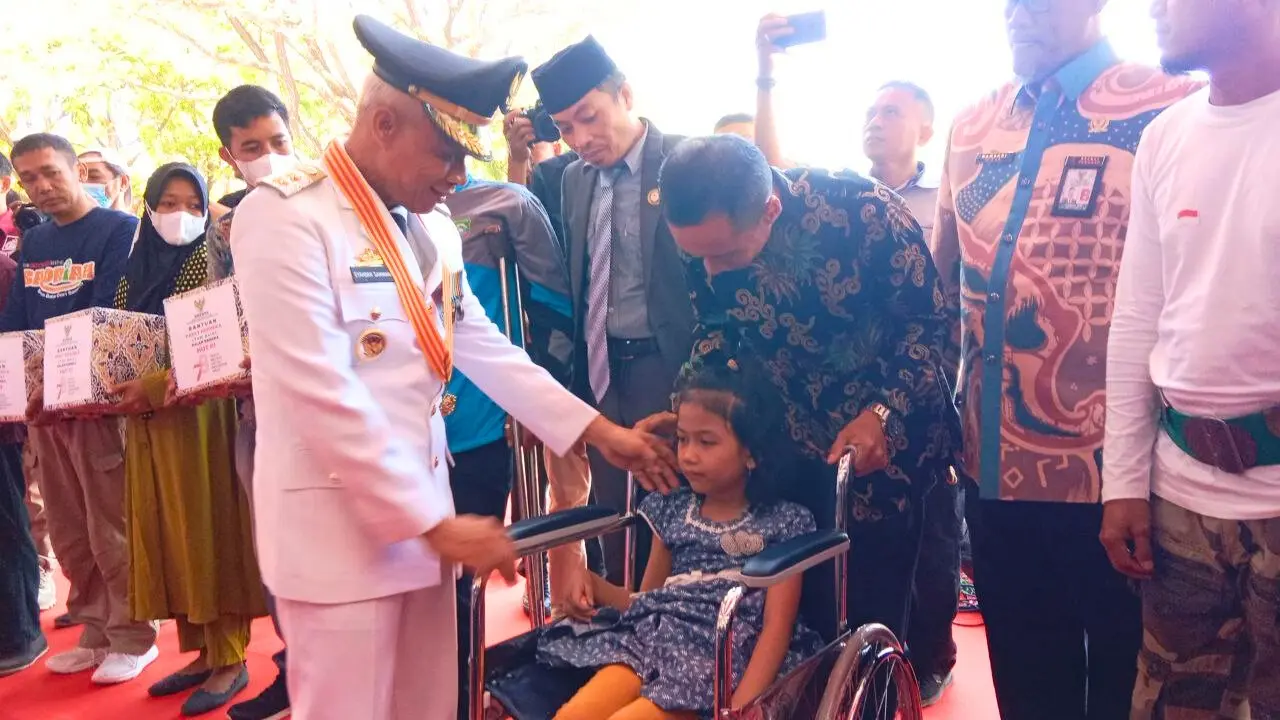 Bupati MYL Irup HUT Ke-78 Proklamasi Kemerdekaan RI 2 Bupati MYL Irup Upacara HUT Ke-78 Proklamasi Kemerdekaan RI