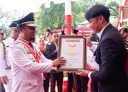 Galakkan Sulsel Anti Mager, Gubernur Andi Sudirman Terima Penghargaan Museum Rekor MURI