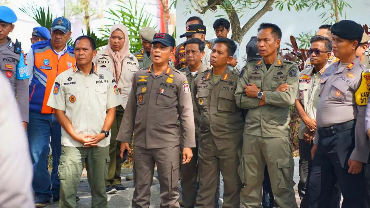 Apel Pengamanan Makassar F8, Kasatpol Turunkan 300 Personil
