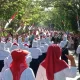 Lomba Gerak Jalan Tingkat Pelajar Begitu Meriah di Jeneponto dalam Menyambut HUT RI ke-78