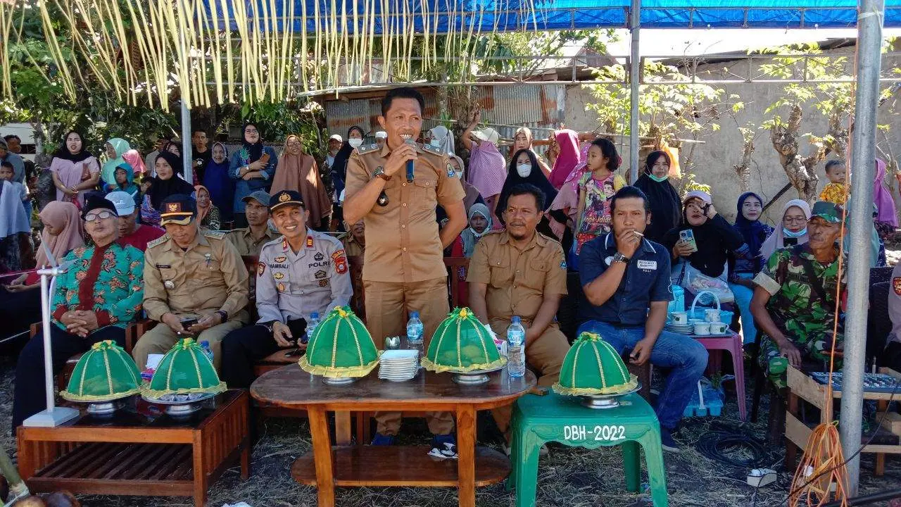 HUT RI ke-78, Kades Boronglamu Gelar Lomba Layang-layang Raung Tala', Camat Arungkeke: Ini Inovasi Pak Desa