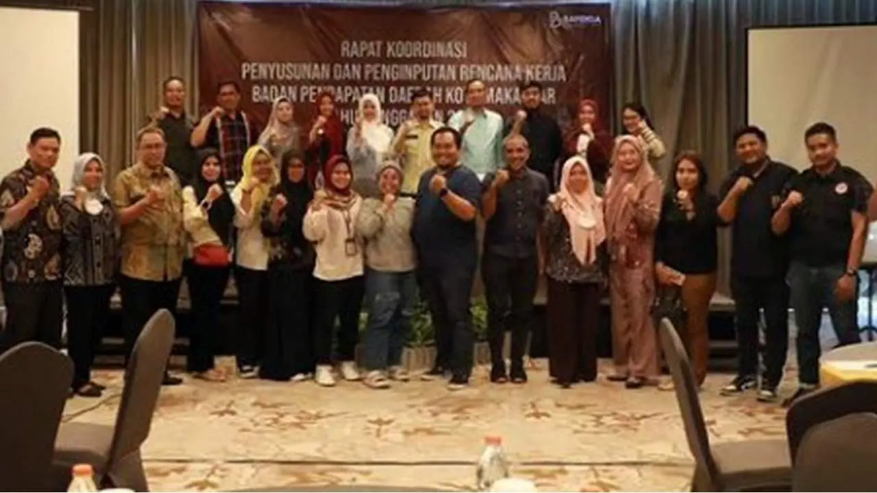 Bapenda Makassar Gelar Rakor Penyusunan Rencana Kerja Pendapatan & Belanja TA 2024