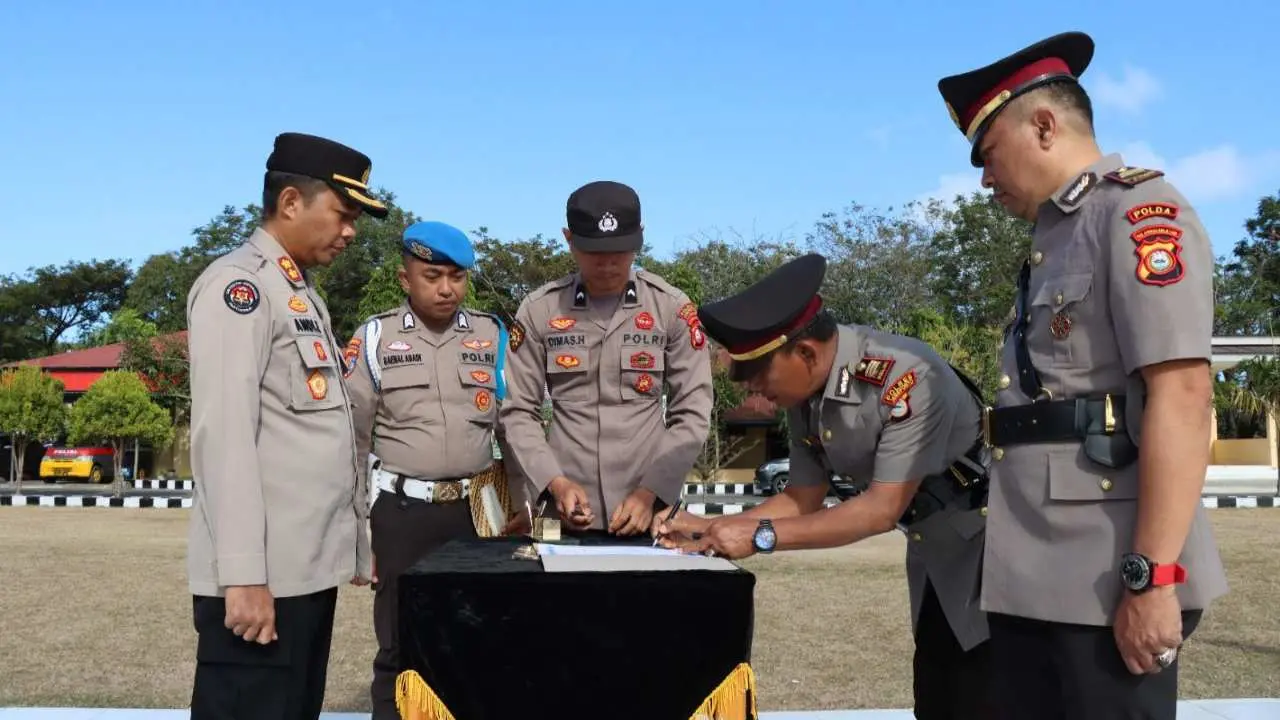 4 Perwira Pertama Polres Jeneponto Kena Mutasi, Ini Daftar Namanya