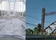 Pembangunan Jembatan Pacongkang Soppeng Segera Rampung