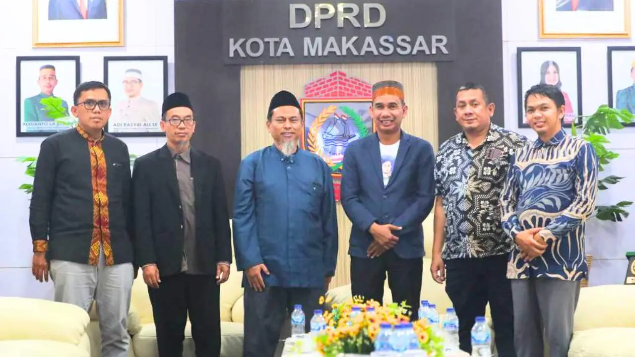 Ketua DPRD Makassar Terima Kunjungan Dewan Syuro DPD Wahdah Islamiyah Sulsel
