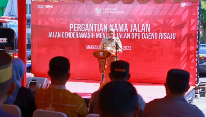 Nama Jalan Cendrawasih Resmi Diganti Jadi Opu Daeng Risaju