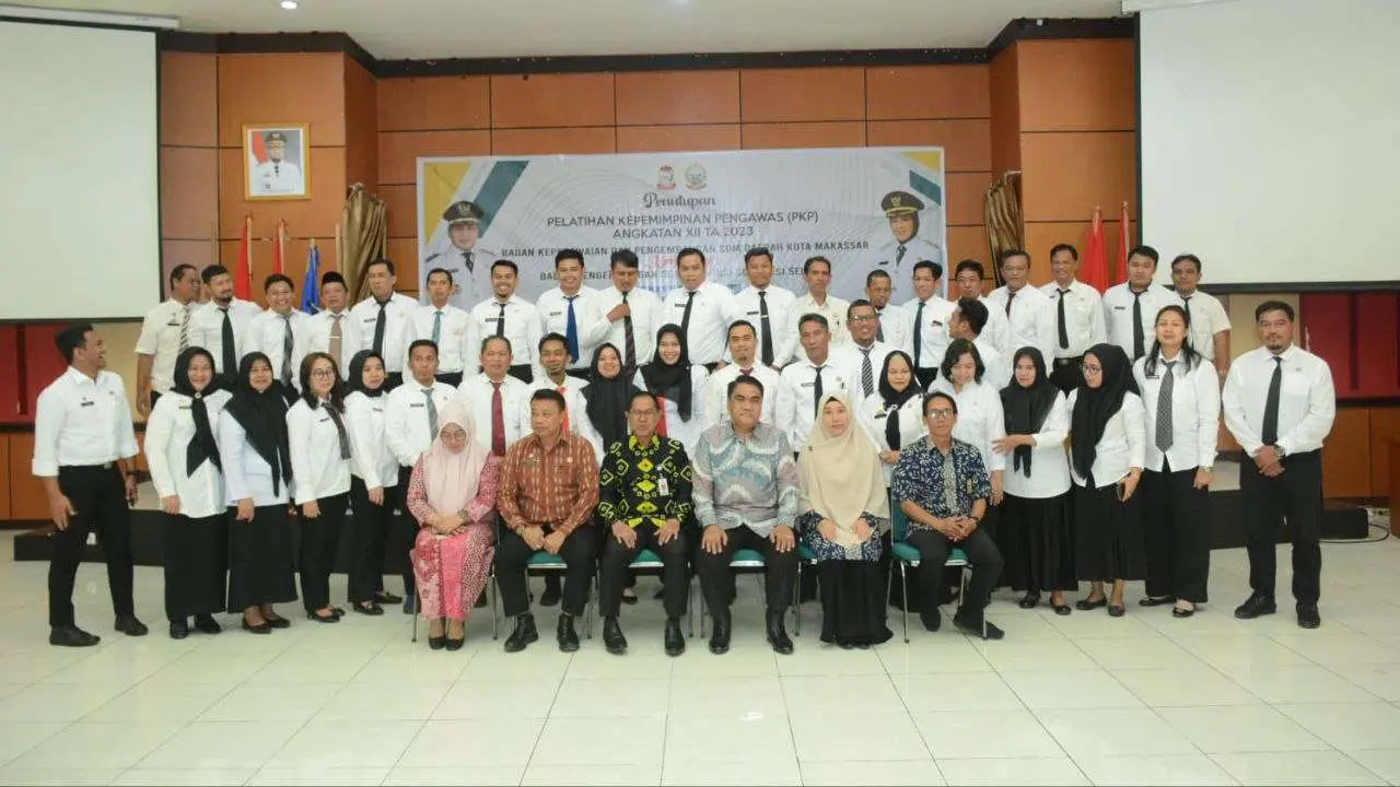 Pelatihan Kepemimpinan Pengawas Angkatan XII BKPSDMD Makassar Diikuti 40 Peserta
