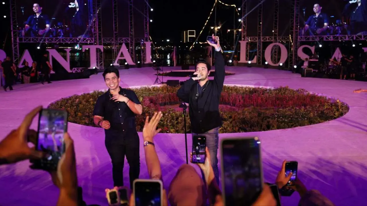 Aksi Nyentrik Jeje Govinda Jadi Tarik Pengunjung Makassar F8