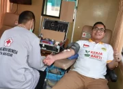 Sambut HUT RI ke-78, LDII dan PMI Makassar Kolaborasi Gelar Donor Darah