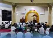 Tripika Manggala Bersama Kapolrestabes Makassar Sholat Subuh Berjamaah di Bangkala