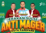 Yuk Ikuti Jalan Anti Mager Bareng Gubernur Andi Sudirman di Parepare