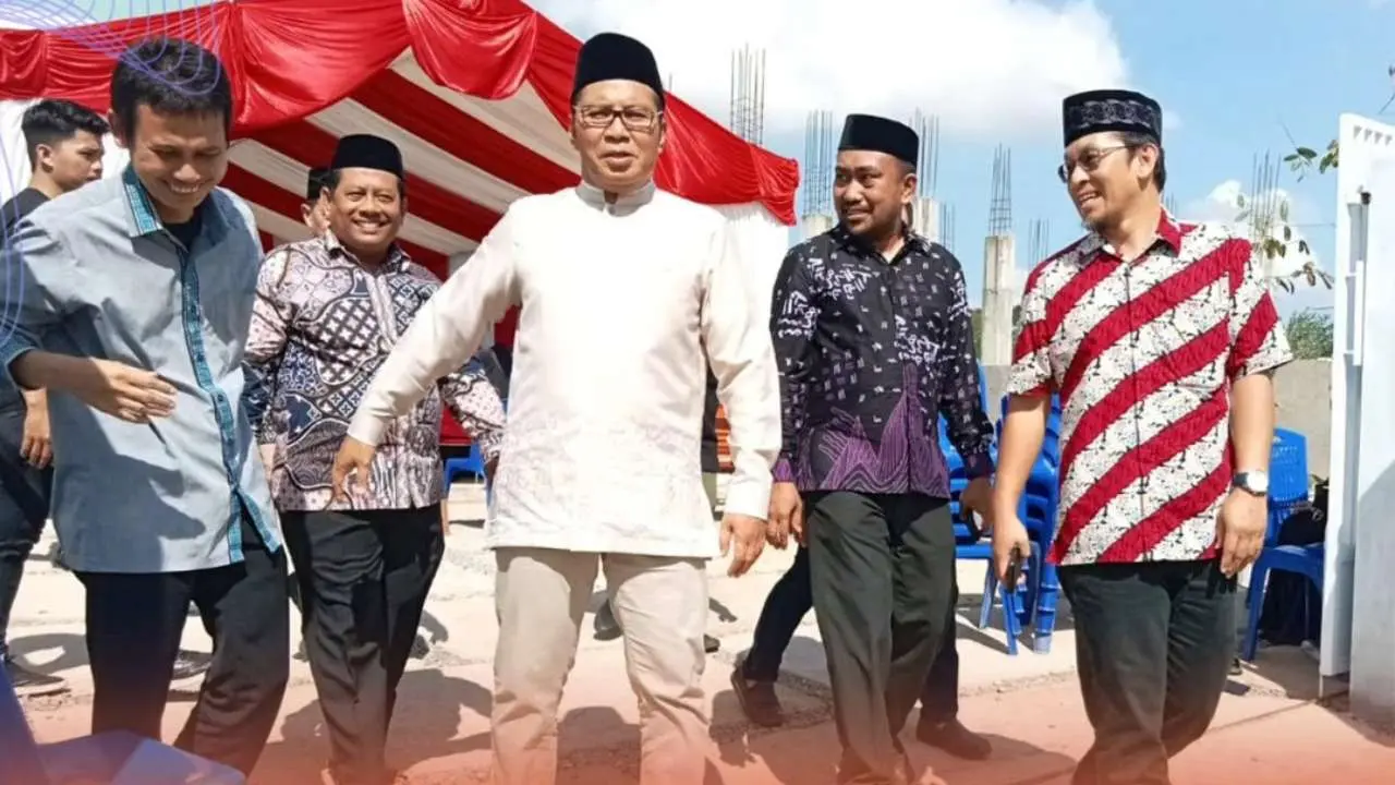 Camat Manggala Dampingi Danny Resmikan Gedung Sekolah Tahfizhul Qur’an di Tamangapa