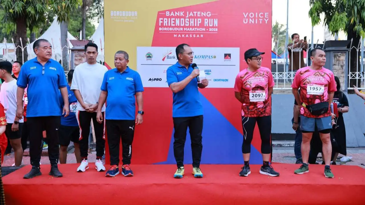 Danny Pomanto Ikut Ramaikan Bank Jateng Friendship Run 2 Danny Pomanto Ikut Ramaikan Bank Jateng Friendship Run