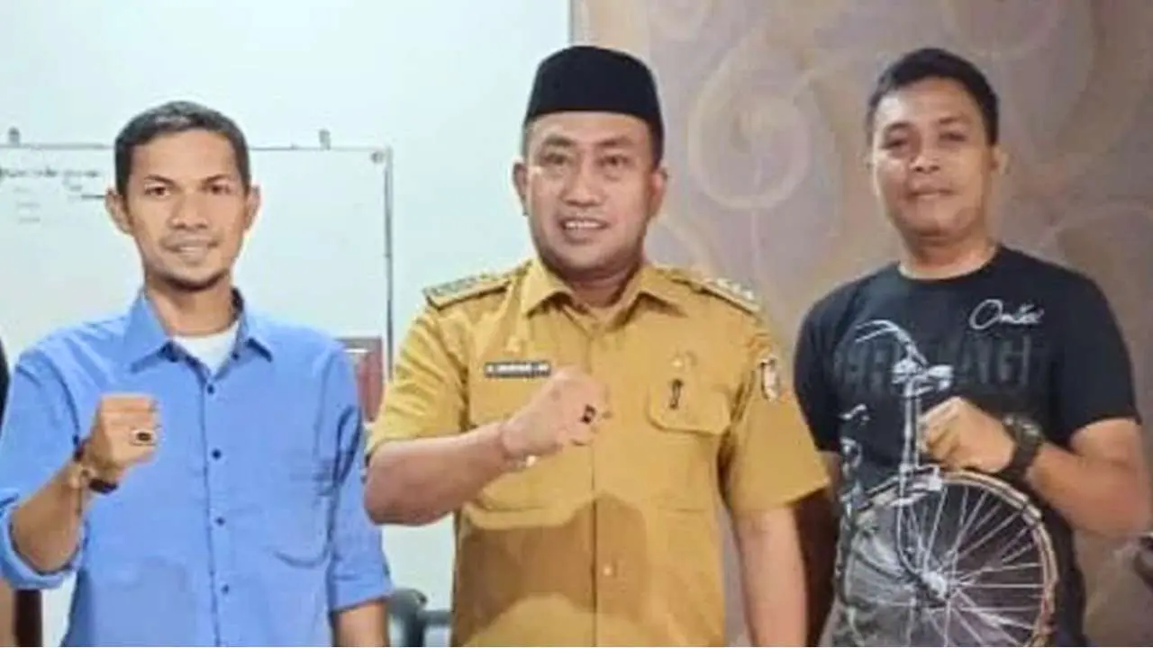 Camat Terima Audiens Karateker Ketua Karang Taruna Kecamatan Manggala