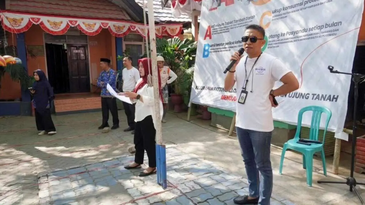 Amanda Buka Rangkaian Perlombaan HUT RI ke 78 Tahun Kecamatan Ujung Tanah