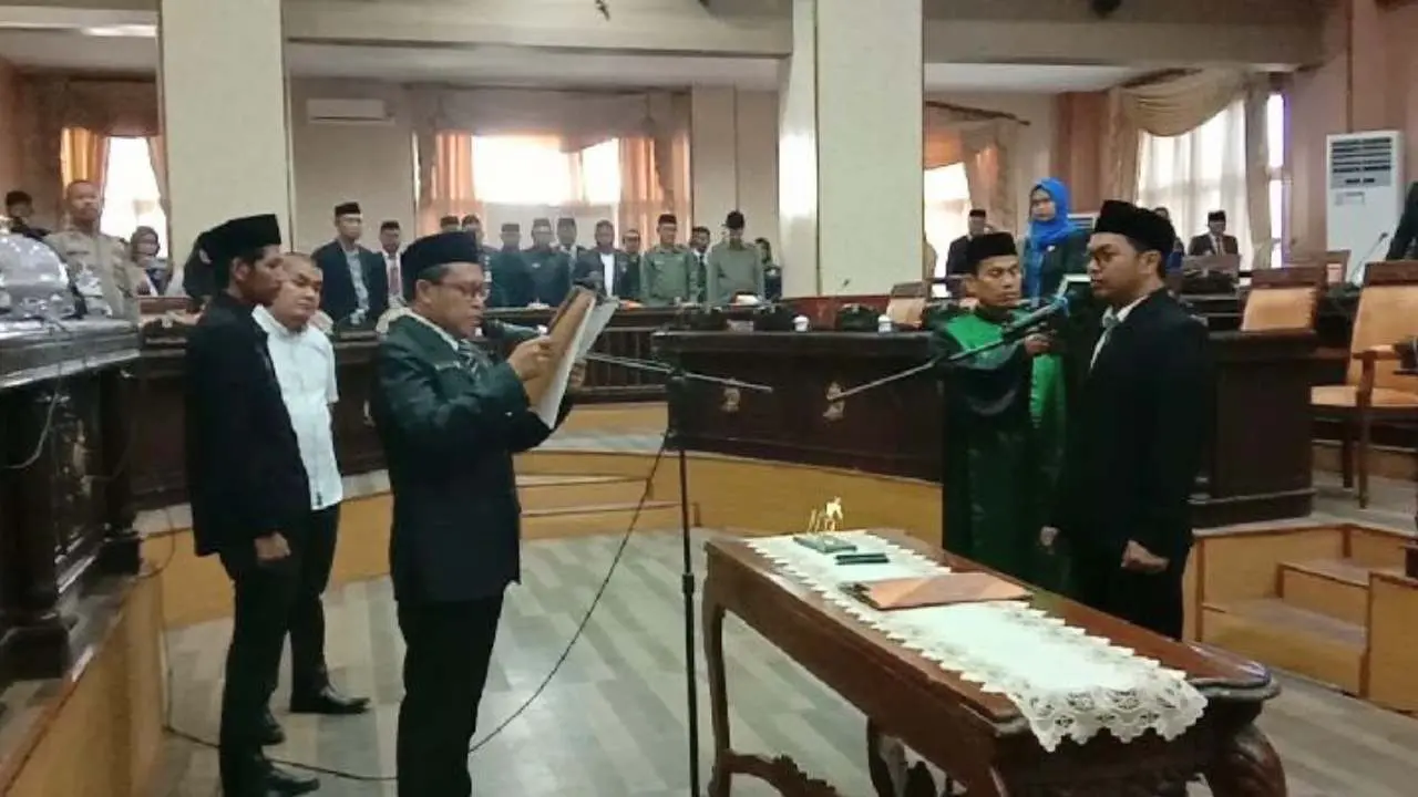Begini Pesan Bupati Iksan di Pelantikan PAW Anggota DPRD Jeneponto Muh. Basir