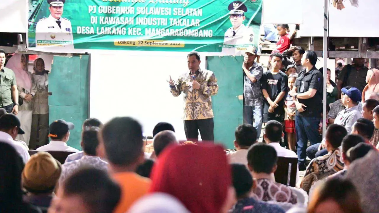 Pj Gubernur Bahtiar Tinjau Dua Kawasan Industri Potensial di Sulsel