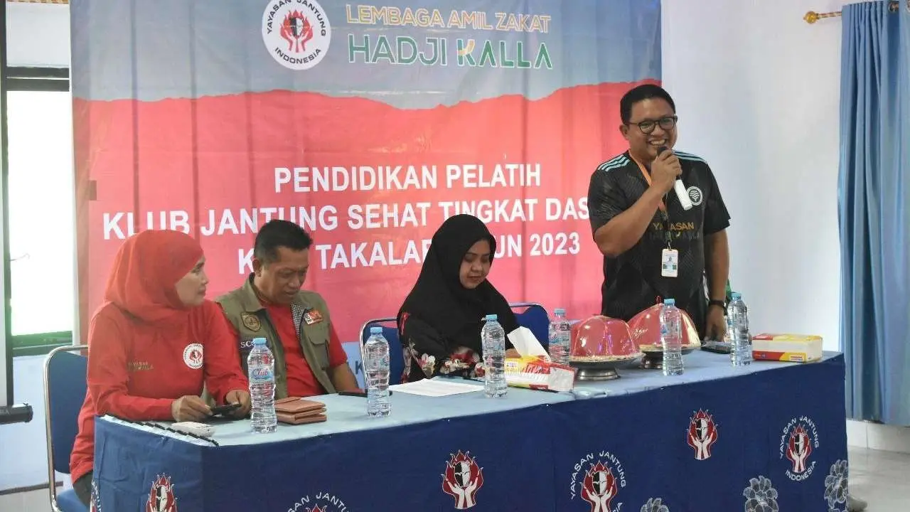 Yayasan Hadji Kalla Gandeng Yayasan Jantung Indonesia Gelar Program Pendidikan Pelatih Klub Senam Jantung Sehat di Takalar