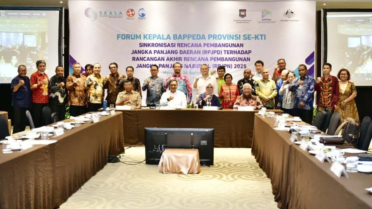 Forum Bappeda Provinsi se-KTI: Pj Gubernur Sulsel Sebut Arus Distribusi Barang & Jasa Belum Didukung Infrastruktur Memadai
