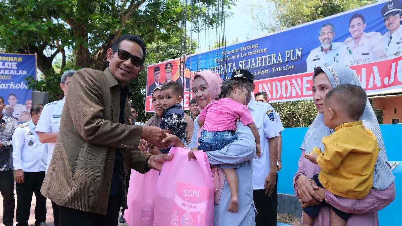 Dorong Kemandirian Desa, PLN Bantu Sarana dan Prasarana di Takalar