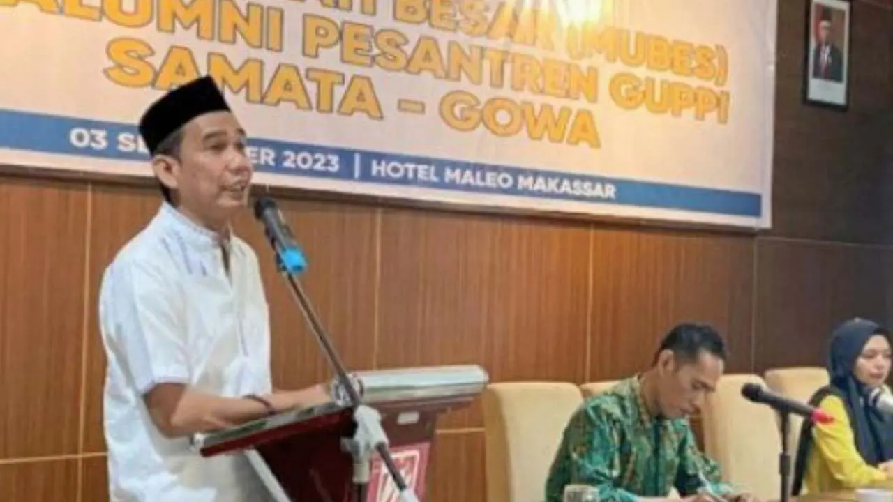 Rudianto Lallo Terpilih Aklamasi sebagai Ketua Umum IKA Ponpes Guppi Samata