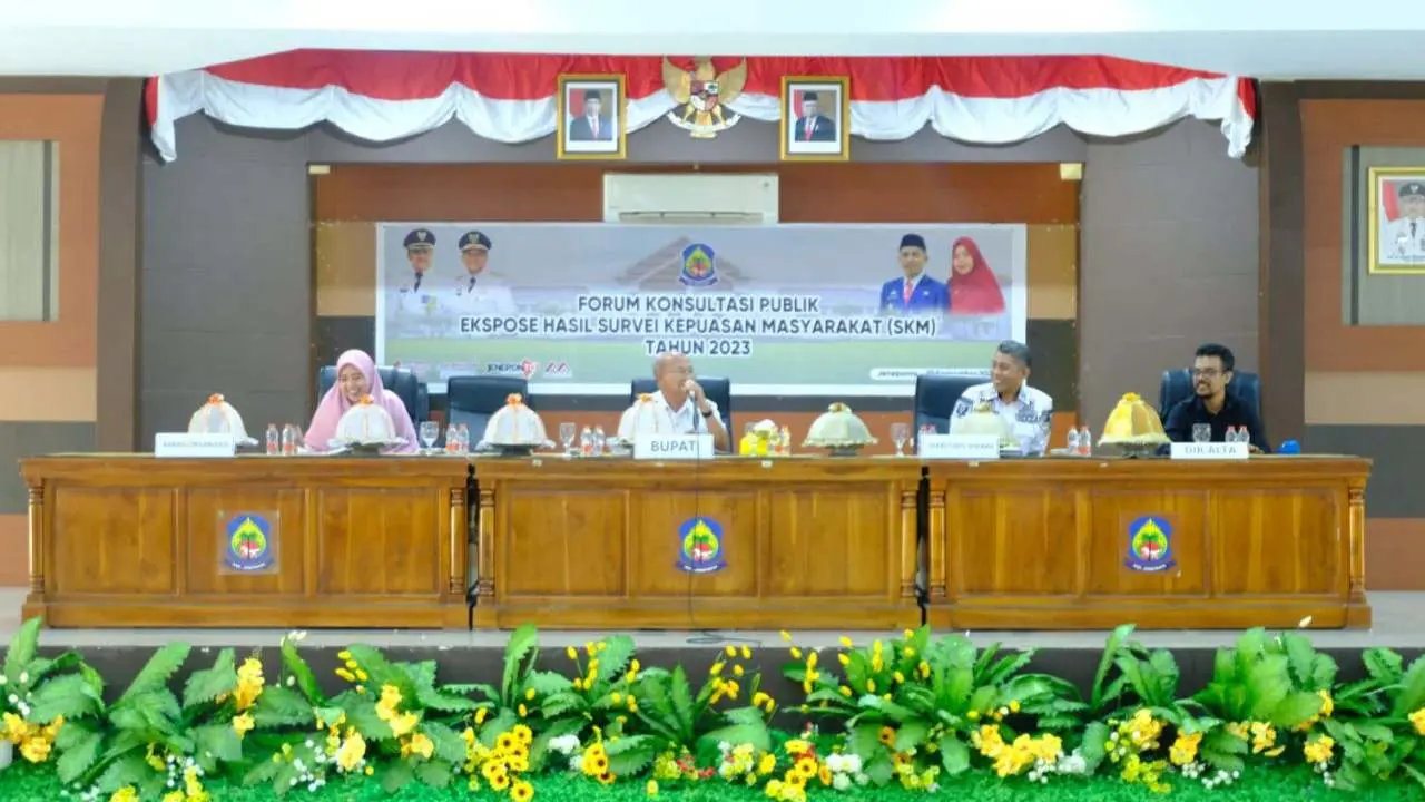 Berikut 9 Unsur Penilaian Dalam Survei Hasil Kepuasan Masyarakat Soal Kinerja Pelayanan Publik di Jeneponto