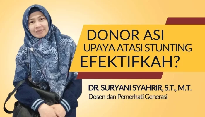 Donor ASI: Upaya Atasi Stunting, Efektifkah?