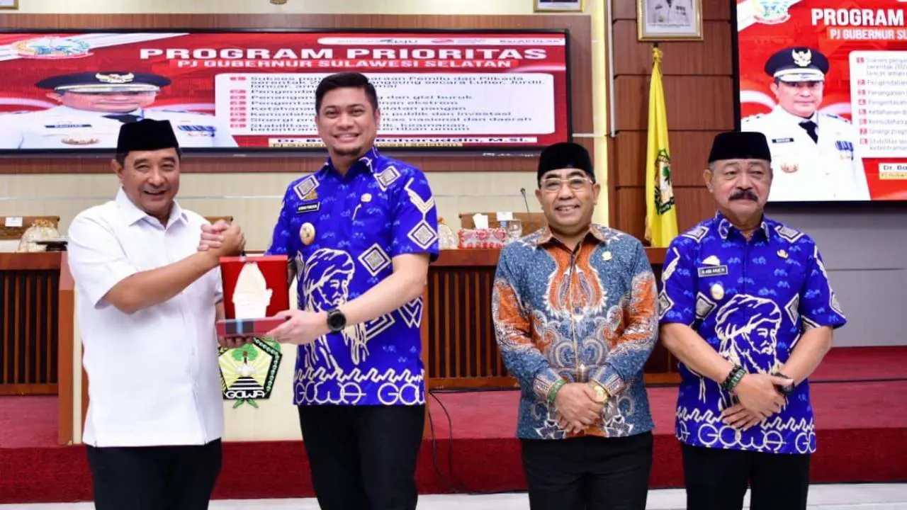 Pemkab Gowa di Tahun 2023 Alokasikan 40% Anggaran Pilkada, Pj Gubernur Sulsel Harap Jadi Percontohan