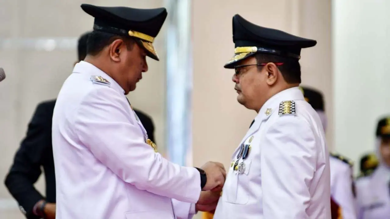 Lantik 4 Pj Kepala Daerah, Pj Gubernur Sulsel: Tak ada waktu untuk main-main, langsung tancap gas dan kerja