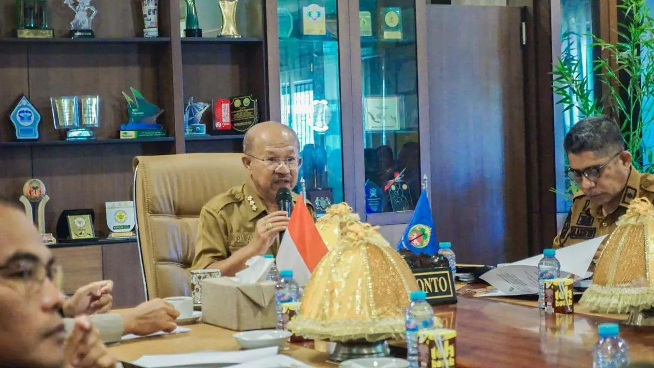 Bupati Jeneponto Pimpin Rapat Forkopimda, Ini yang Dibahas