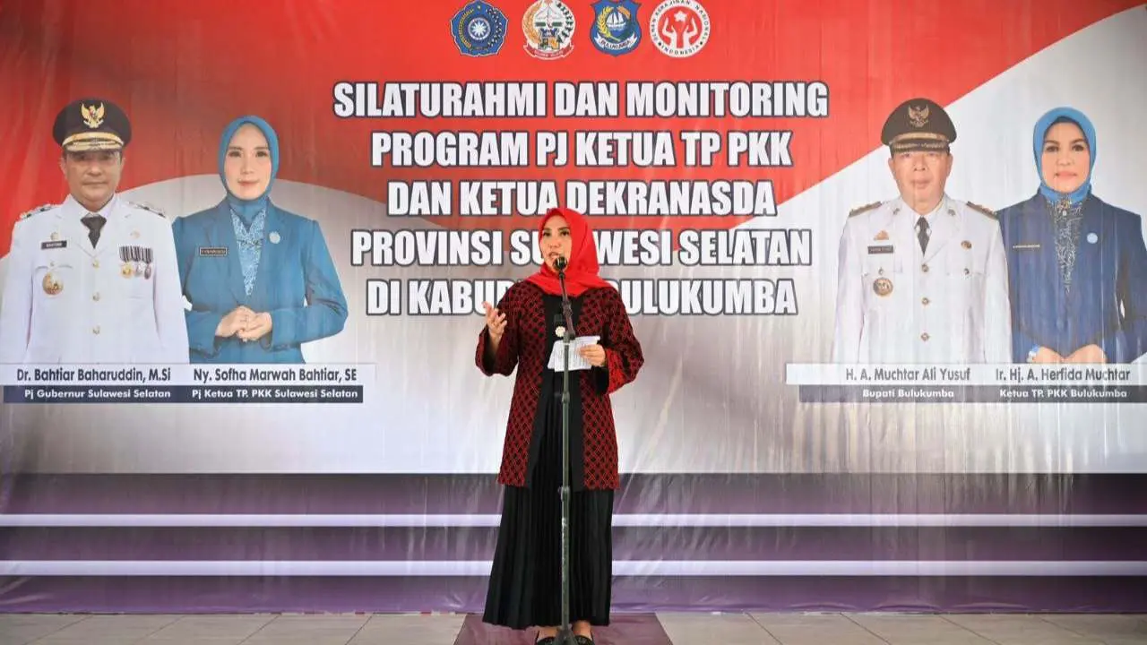 Sofha Marwah Bahtiar Harap PKK Bulukumba Berkontribusi Nyata Sukseskan Sejumlah Program Prioritas