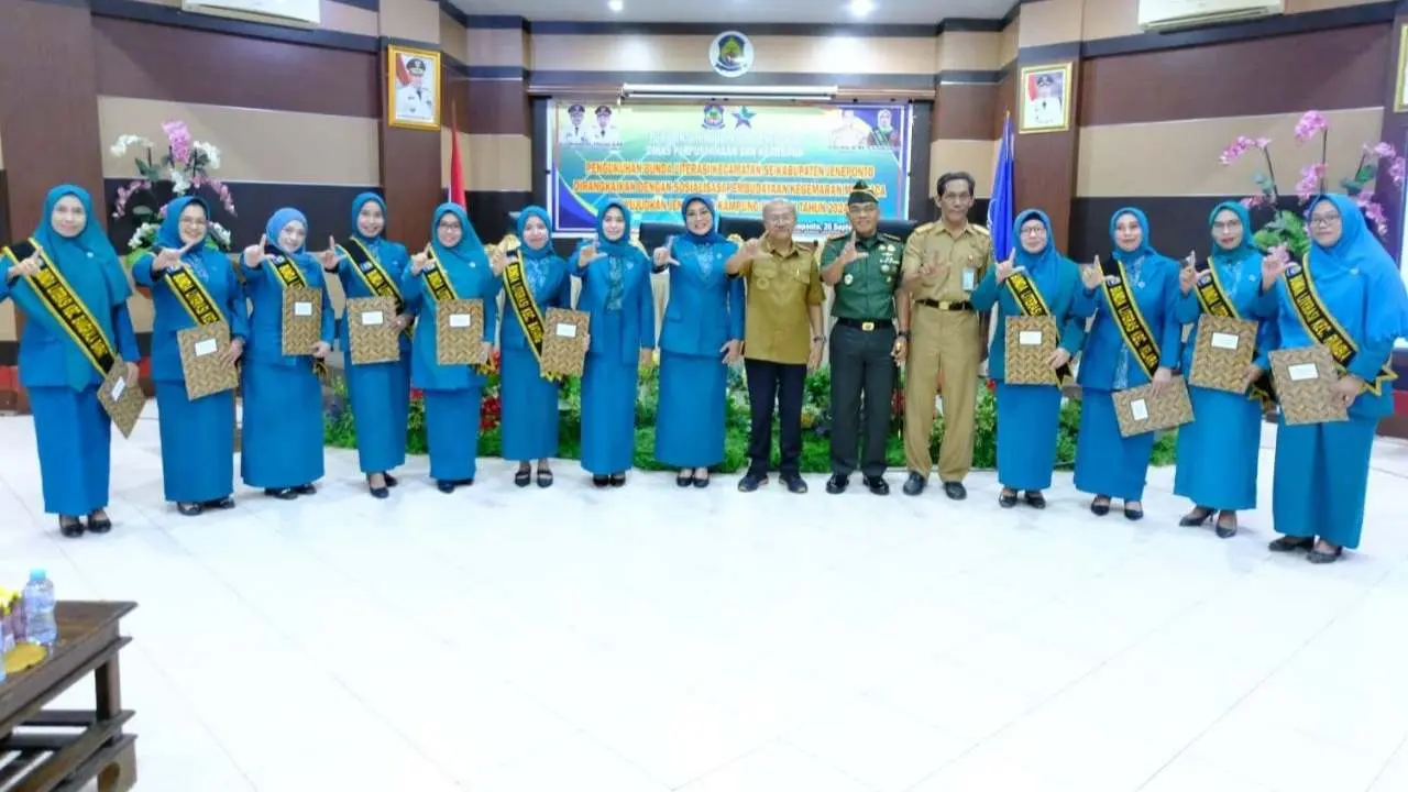 Bunda Literasi Dikukuhkan di Jeneponto, Begini Tujuannya 2 Bunda Literasi Dikukuhkan di Jeneponto, Begini Tujuannya