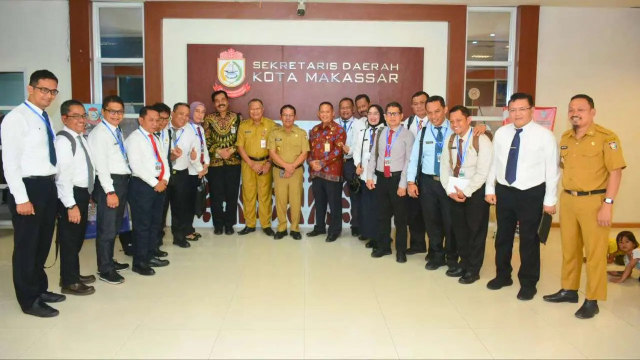 Kepala BKPSDMD Makassar Dampingi Sekda Terima Visitasi PKN Tingkat II Angk.XXIV Jateng