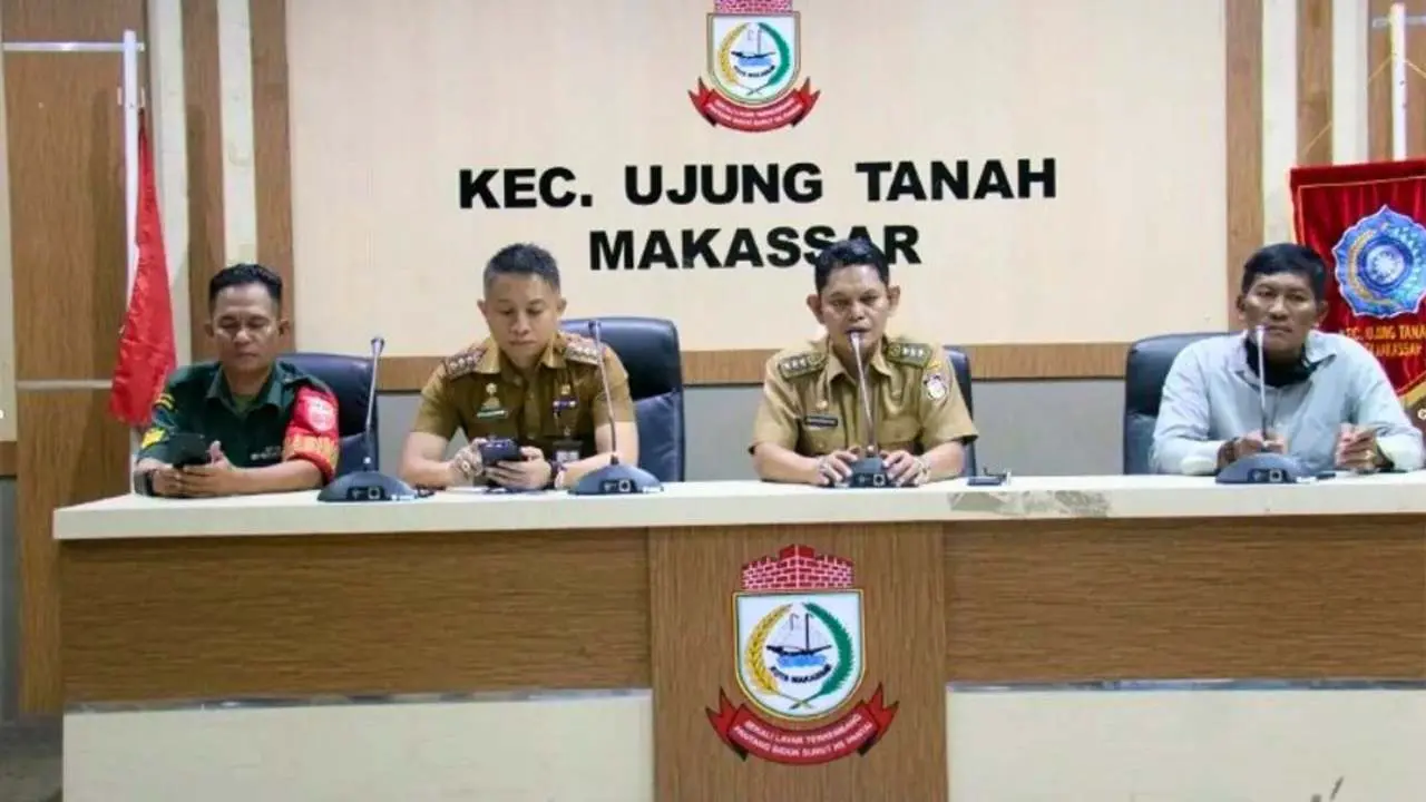 Camat Ujung Tanah Gelar Rakor Persiapan Lantang Bangia Run Race