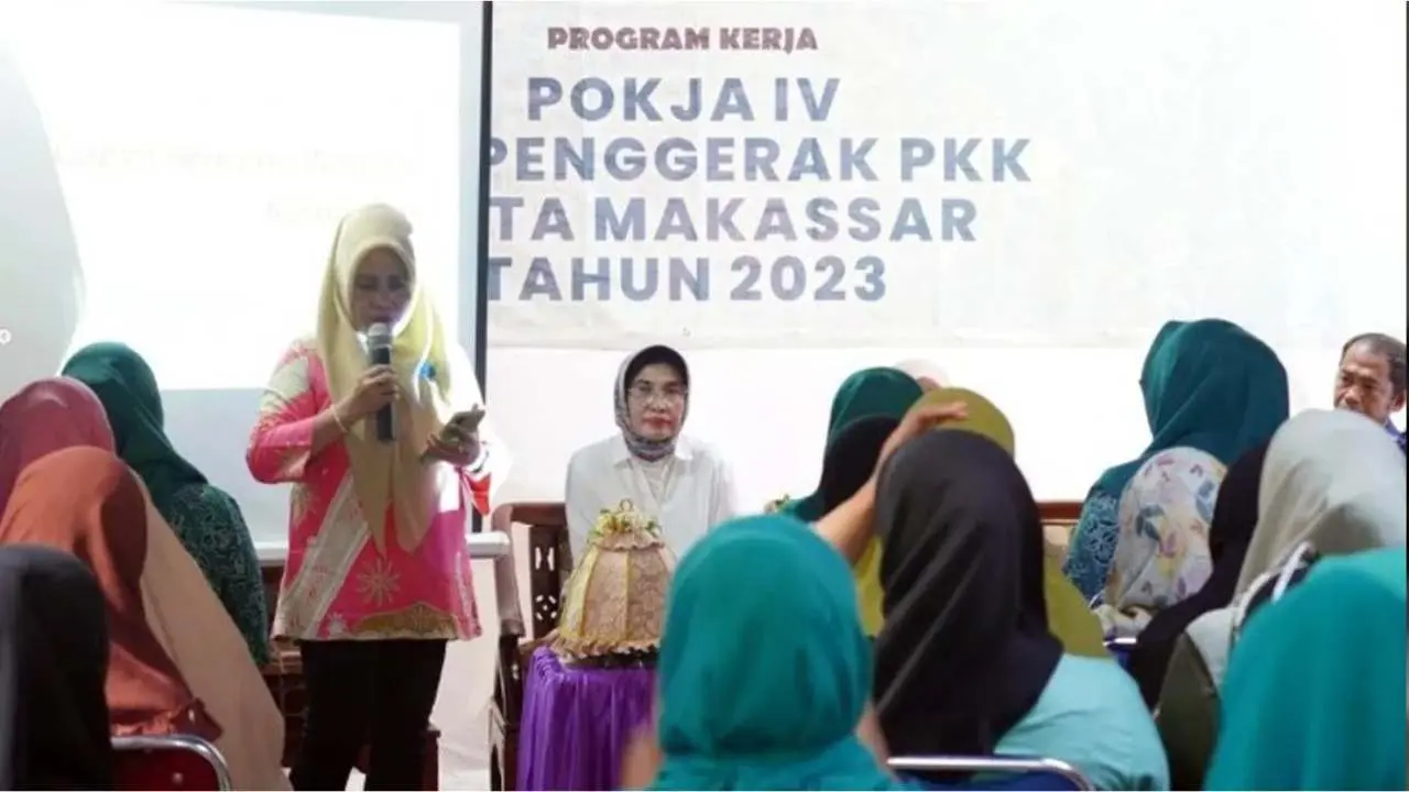 Ketua TP PKK Ujung Tanah Ikuti Sosialisasi Gerakan Keluarga Gagah Bencana