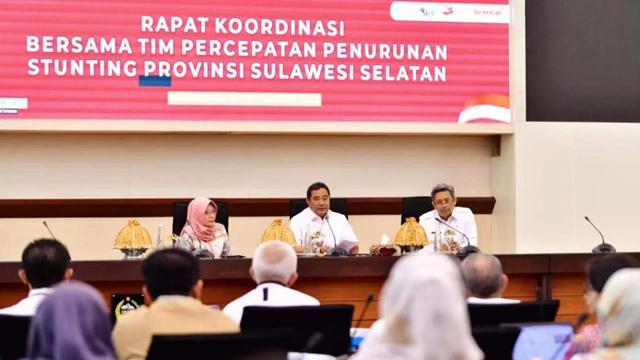 Pj Gubernur Sulsel Ajak Warga & Swasta Proaktif Atasi Stunting
