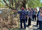 Tim Dinas Pertanahan Makassar Tinjau Batas Tanah TPU Sudiang