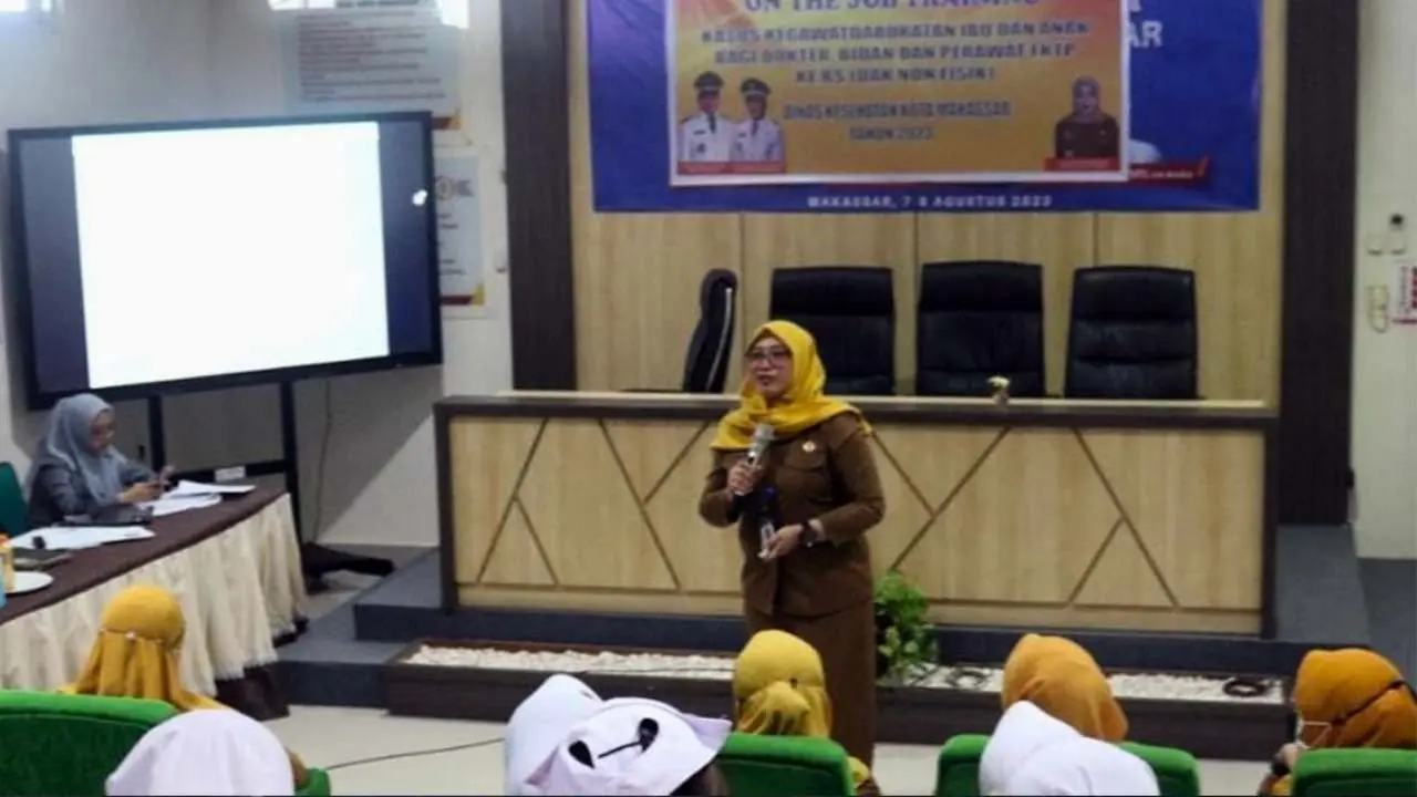 Dinkes Makassar Bersama RSUD Daya Gelar OJT Kegawatdaruratan Ibu dan Anak