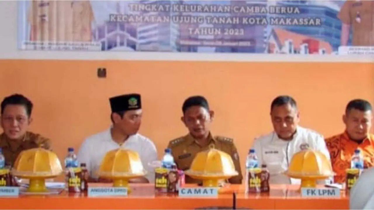 Camat Ujung Tanah Buka Musrenbang Kelurahan Camba Berua
