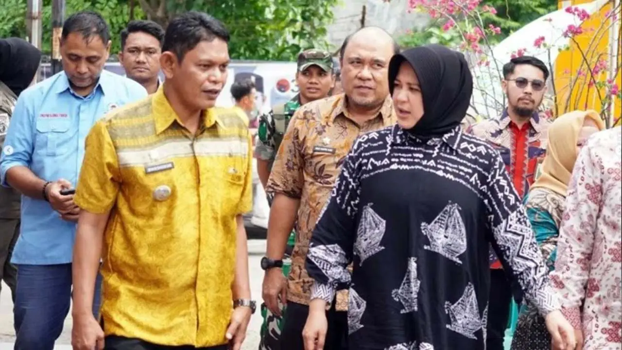 Camat Ujung Tanah Sambut Wawali Kota Makassar di Lorong Milan