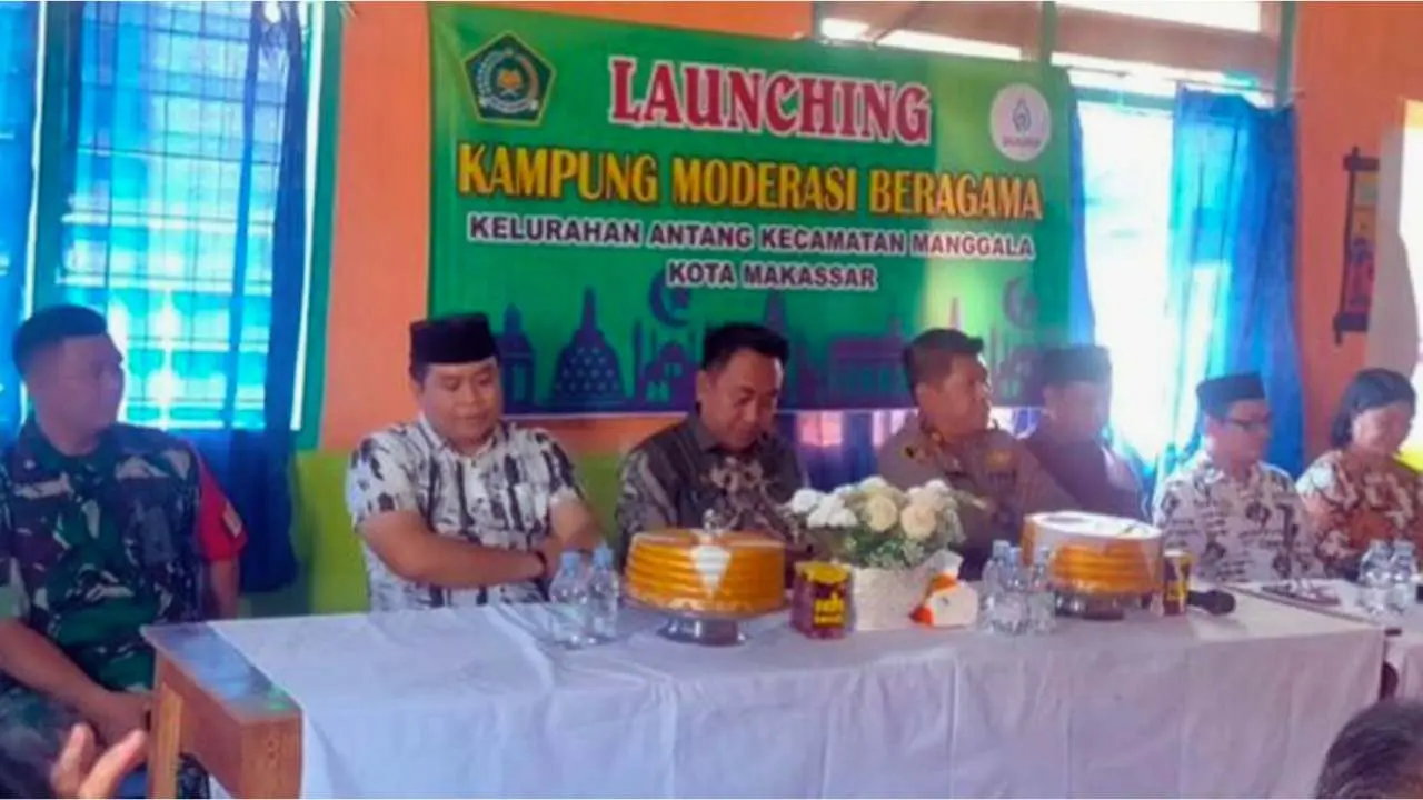 Camat Manggala Luncurkan Kampung Moderasi Beragama