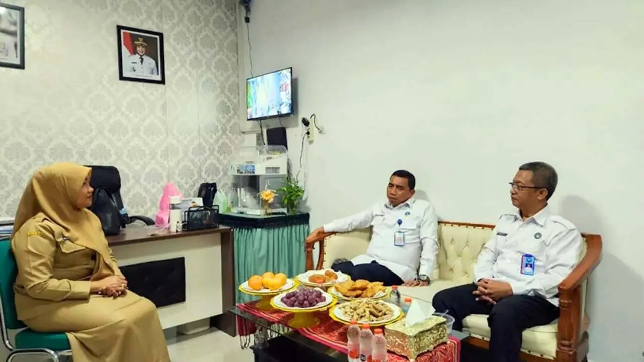 Kadinkes Makassar Menerima Kunjungan Kepala BNN Sulsel