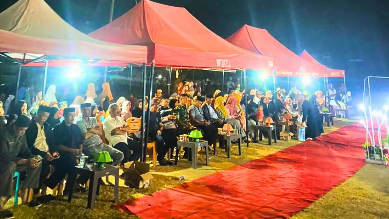 Mahasiswa KKN UINAM di Desa Polewali, Gantarang, Bulukumba Gelar Malam Ramah Tamah