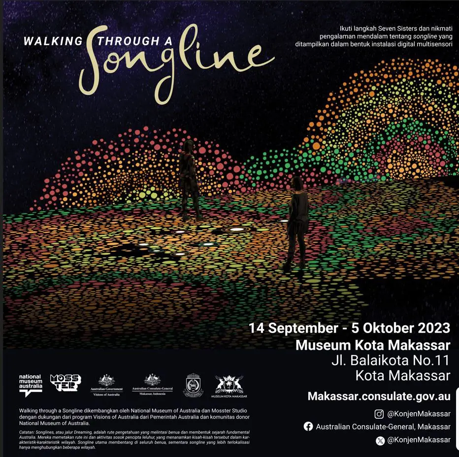 Pemkot Makassar & Konjen Australia Akan Gelar Pameran ‘Walking Through A Songline’