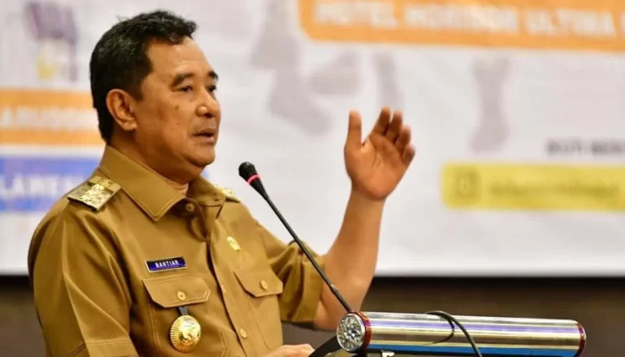 Penjabat Gubernur Bahtiar Buka Workshop Operator Aplikasi Inzting Sulsel