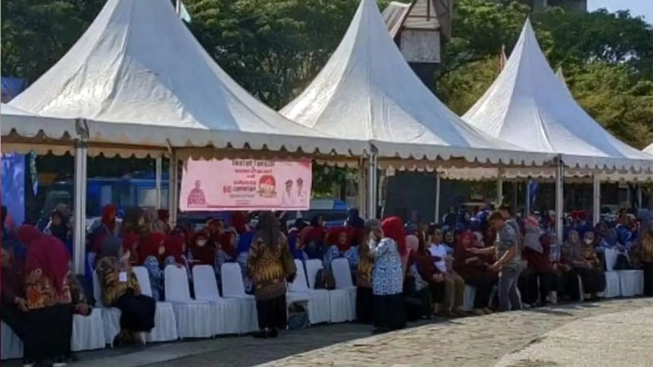 Kadis Pertanahan Kota Makassar Hadiri Puncak Harganas ke-30 di Pantai Losari