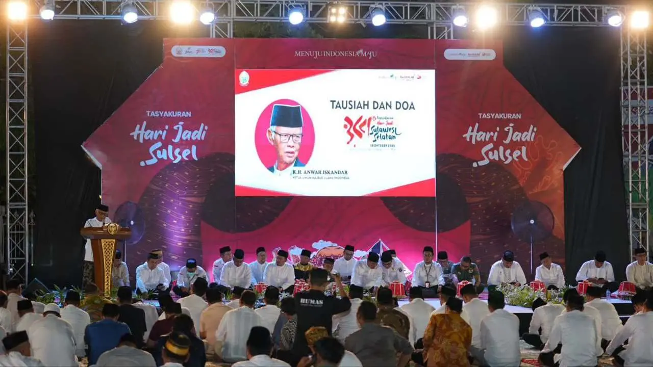 Rangkaian HUT Ke-354 Sulsel, Pj Gubernur Gelar Tasyakuran Bersama 3.540 Anak-anak Yatim Piatu