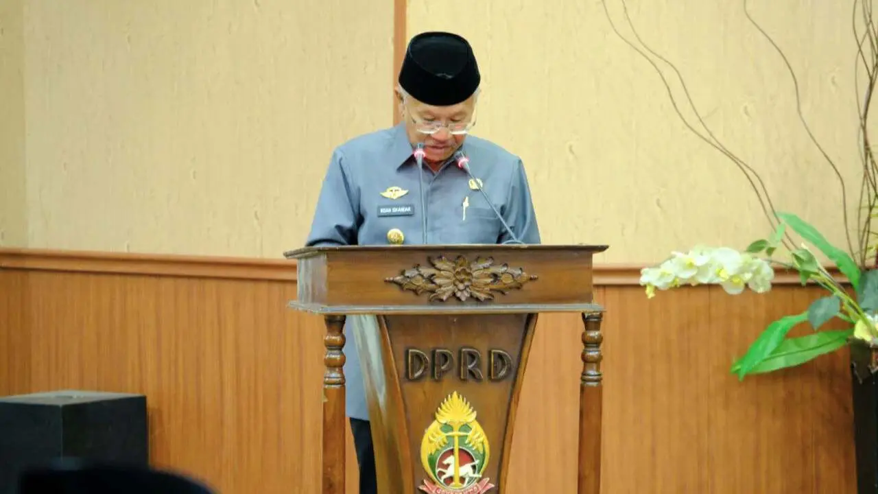 Rapat Paripurna DPRD Jeneponto Tentang Penyerahan Ranperda APBD 2024, Iksan Sampaikan Ini
